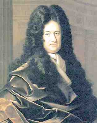 Mathematiker und Philosoph Leibniz