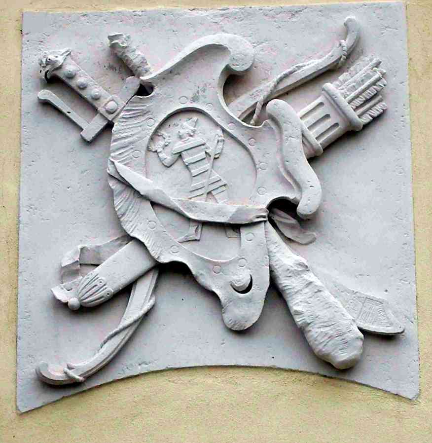 Wappen am Schloss Siebeneichen